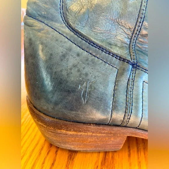 Vintage Blue Frye Carson boots - Picture 7 of 11